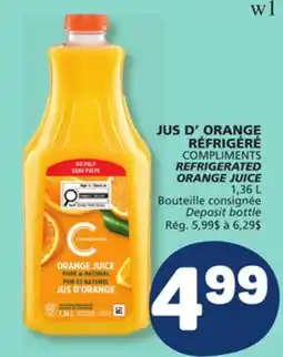 Marché Bonichoix COMPLIMENTS REFRIGERATED ORANGE JUICE offer