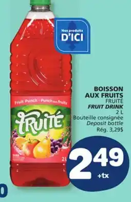 Marché Bonichoix FRUITE FRUIT DRINK offer