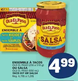 Marché Bonichoix OLD EL PASO TACO KIT OR SALSA offer