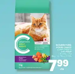 Marché Bonichoix COMPLIMENTS CAT FOOD offer