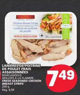 Marché Bonichoix MARCANGELO FRESH SEASONED CHICKEN BREAST STRIPS offer