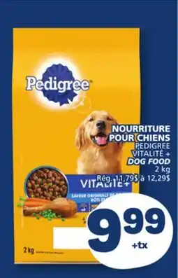 Marché Bonichoix PEDIGREE VITALITÉ + DOG FOOD offer