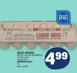 Marché Bonichoix NUTRI OR BURNBRAE BROWN EGGS offer