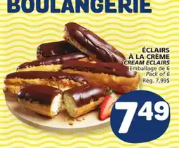 Marché Bonichoix CREAM ECLAIRS offer