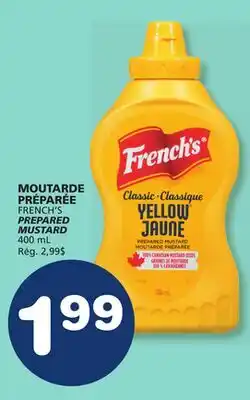 Marché Bonichoix FRENCH'S PREPARED MUSTARD offer