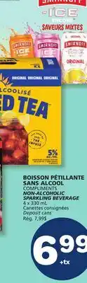 Marché Bonichoix COMPLIMENTS NON-ALCOHOLIC SPARKLING BEVERAGE offer