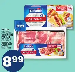 Marché Bonichoix LAFLEUR BACON OR PRECOOKED BACON offer