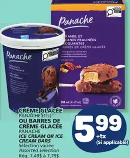 Marché Bonichoix PANACHE ICE CREAM OR ICE CREAM BARS offer