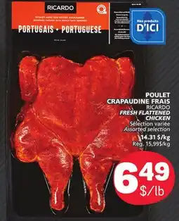 Marché Bonichoix RICARDO FRESH FLATTENED CHICKEN offer
