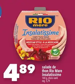 Marche Ami SALADE DE THON RIO MARE INSALATISSIME offer