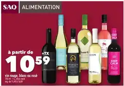 Marche Ami vin rouge, blanc ou rosé offer