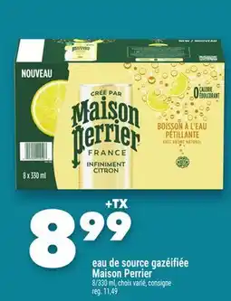 Marche Ami eau de source gazéifiée MaisonPerrier offer