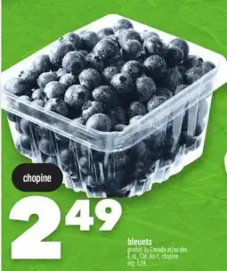 Marche Ami bleuets offer