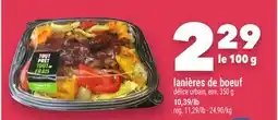 Marche Ami lanières de bœuf offer