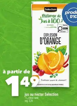 Marche Ami jus ou nectar Selection offer