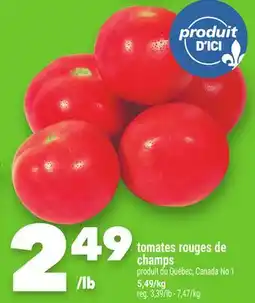 Marche Ami tomates rouges de champs offer