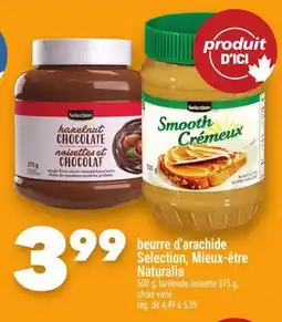 Marche Ami beurre d'arachide Selection, Mieux‑être Naturalia offer
