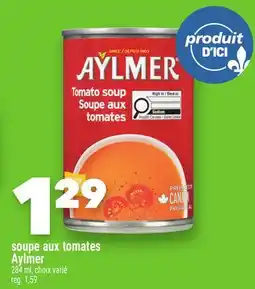 Marche Ami soupe aux tomates Aylmer offer