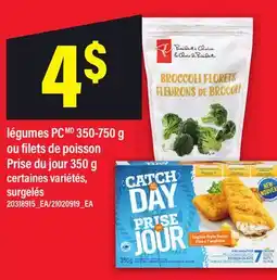 Maxi LÉGUMES PC, 350-750 G OU POISSON PRISE DU JOUR, 350 G offer