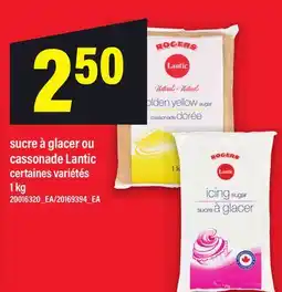 Maxi SUCRE À GLACER OU CASSONADE LANTIC offer