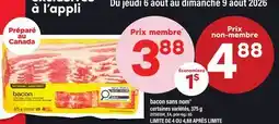 Maxi BACON SANS NOM offer