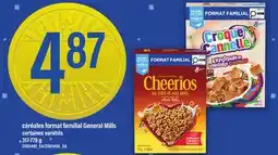 Maxi CÉRÉALES FORMAT FAMILIAL GENERAL MILLS offer