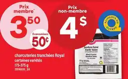 Maxi CHARCUTERIES TRANCHÉES ROYAL offer