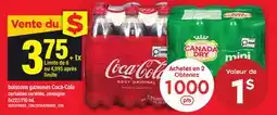 Maxi BOISSONS GAZEUSES COCA-COLA, 6x222/710 mL offer