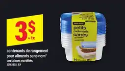 Maxi CONTENANTS DE RANGEMENT POUR ALIMENTS SANS NOM offer