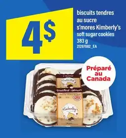 Maxi BISCUITS TENDRES AU SUCRE S'MORES KIMBERLY'S | SOFT SUGAR COOKIES offer