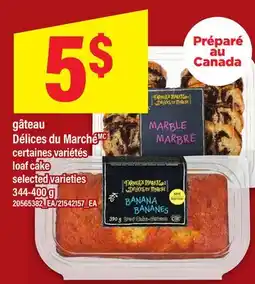 Maxi GÂTEAU DÉLICES DU MARCHÉMC | LOAF CAKE offer