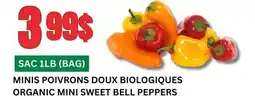 Marches Tau MINIS POIVRONS DOUX BIOLOGIQUES offer