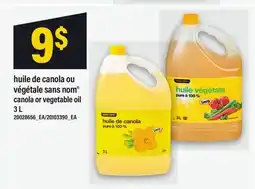 Maxi HUILE DE CANOLA OU VÉGÉTALE SANS NOM | CANOLA OR VEGETABLE OIL offer
