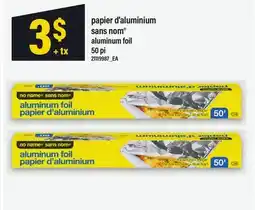 Maxi PAPIER D'ALUMINIUM SANS NOM | ALUMINUM FOIL, 50 PI offer