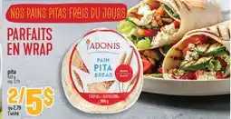 Marché Adonis PITA offer
