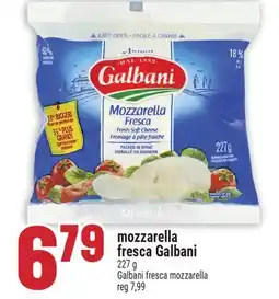 Marché Adonis MOZZARELLA FRESCA GALBANI | GALBANI FRESCA MOZZARELLA offer