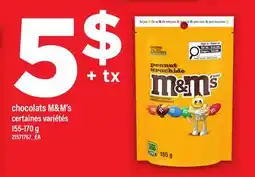Maxi CHOCOLATS M&M'S offer