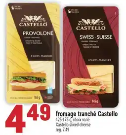 Marché Adonis FROMAGE TRANCHÉ CASTELLO | CASTELLO SLICED CHEESE offer