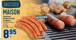Marché Adonis SAUCISSES MERGUEZ BOEUF ET AGNEAU | LAMB AND BEEF MERGUEZ offer
