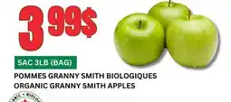 Marches Tau POMMES GRANNY SMITH BIOLOGIQUES offer