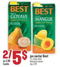 Marché Adonis JUS NECTAR BEST | BEST JUICE NECTAR offer