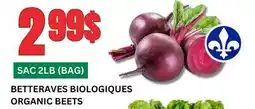 Marches Tau BETTERAVES BIOLOGIQUES offer