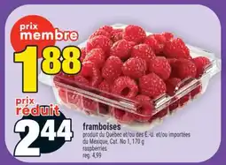 Super C framboises | raspberries offer