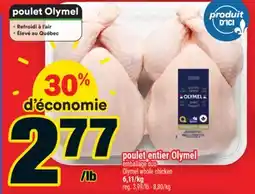 Super C poulet entier Olymel | Olymel whole chicken offer