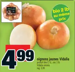 Super C oignons jaunes Vidalia | Vidalia onions offer