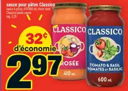 Super C sauce pour pâtes Classico | Classico pasta sauce offer