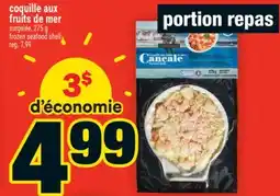 Super C coquille aux fruits de mer | frozen seafood shell offer