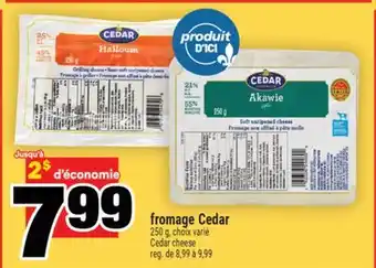 Super C fromage Cedar | Cedar cheese offer