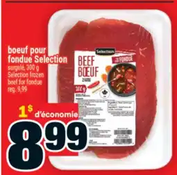 Super C boeuf pour fondue Selection | Selection frozen beef for fondue offer