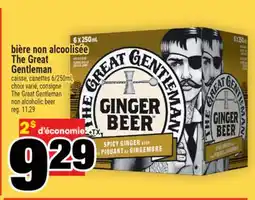 Super C bière non alcoolisée The Great Gentleman | The Great Gentleman non alcoholic beer offer